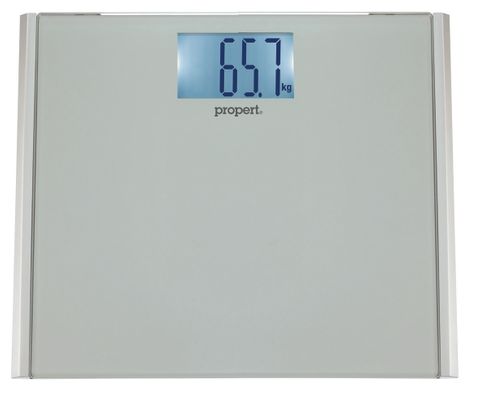 Propert Nova Glass Digital Bath Scale Silver 180kg