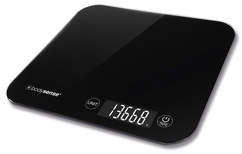 Bodysense Kitchen Scale Black 15kg