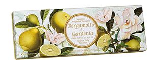 SAF Bergamot & Gardenia Round Sculpted Soap Set