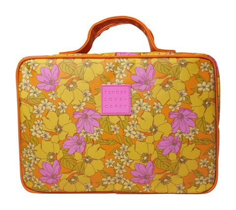 Selena Orange Hanging Washbag