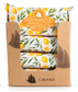 Caravela Citrus Wrapped Soap 130g CDU/20