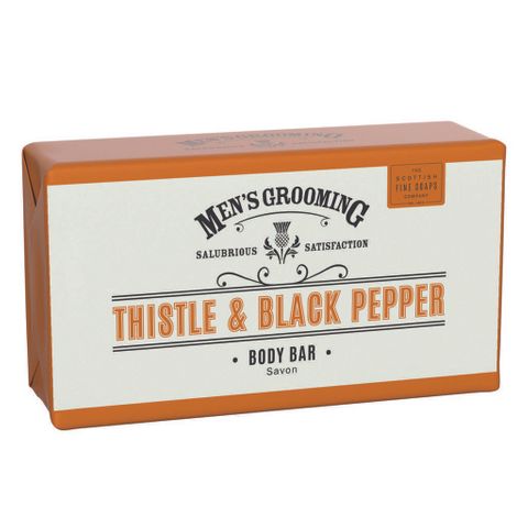 TSFSC Thistle Black Pepper Wrapped Soap Bar 220g