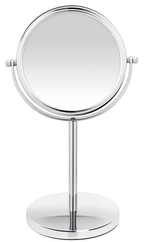 Bodysense Tall Pedestal Chrome Mirror