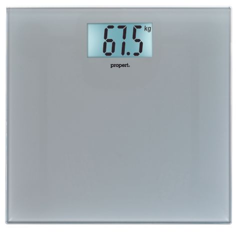 Propert Glass Digital Bath Scale Silver 150kg