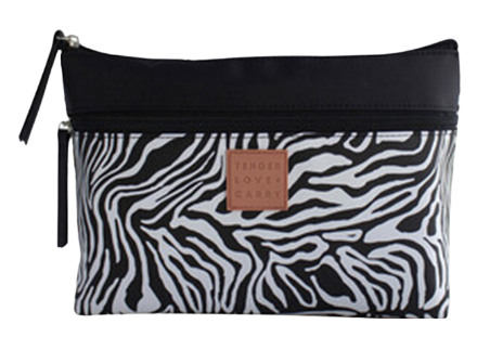 Zany Dark Double Zip Holdall