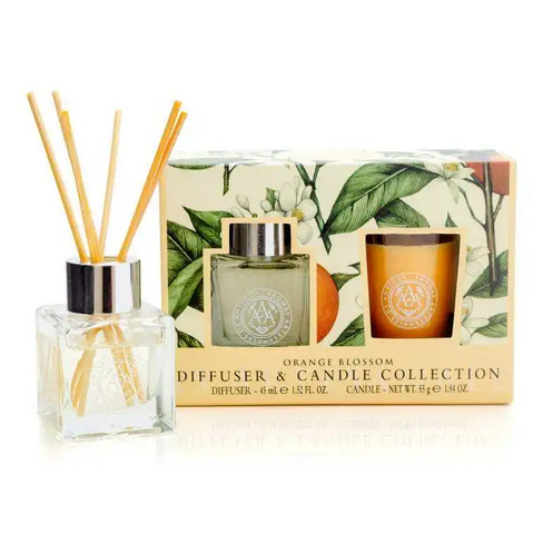 AAA 50ml Diffuser & 55g Candle Set Orange Blossom