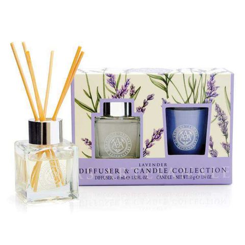 AAA 50ml Diffuser & 55g Candle Set Lavender