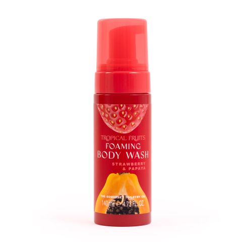 TF Strawberry & Papaya Foaming Body Wash 140ml