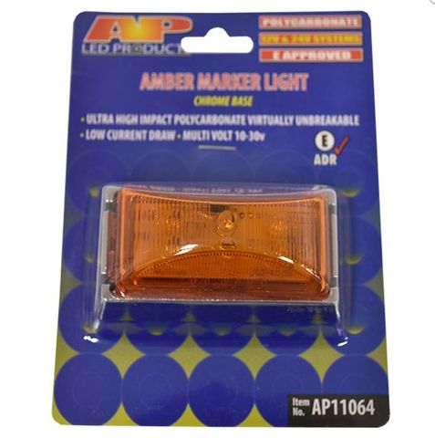 Led Feom Amber Chrome/Base