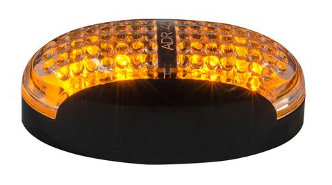 Led Clearance Light Amber 10-30V Clear L