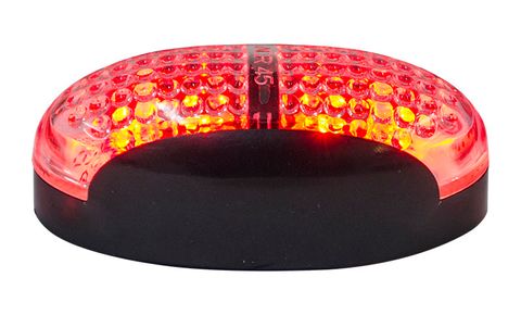 Led Clearance Light Red 10-30V Clear Len