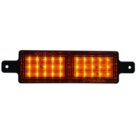 Ap88A-2 Led Bullbar Lamp Amber/A 2Pcs/Pk