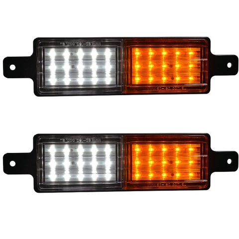 Ap88Aw-2 Led Bullbar Lamp Amber/White