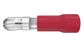 Crimp Terminal Red Male Bullet-QKC17