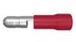 Crimp Terminal Red Male Bullet-QKC17