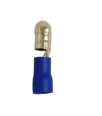 Crimp Terminal Blue Male Bullet-QKC36