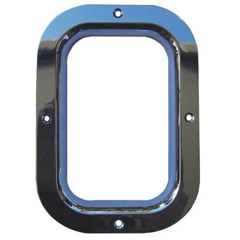 160 Series Rectangle Chrome Bracket