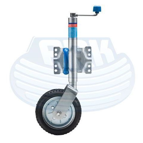 Jockey Wheel - 10 Solid Rubber Wheel W