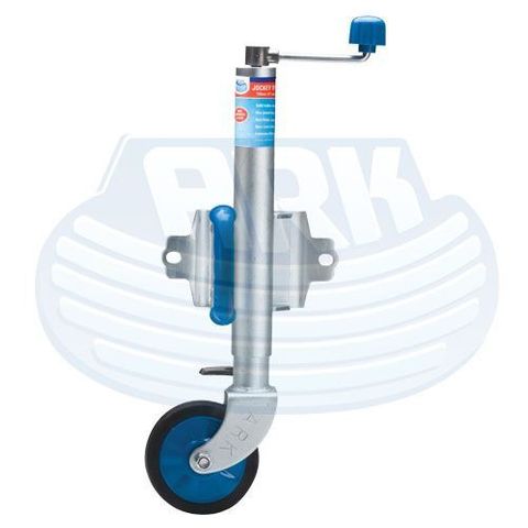 Jockey Wheel - 6 Rubber Wheel With Swi