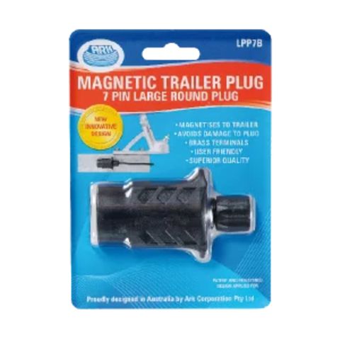 7 Pin Large Round Plastic Trailer Socket