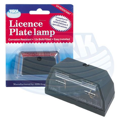 Number Plate Lamp - Adr Approved - Bulb