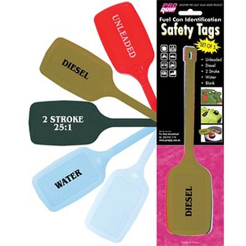 Mixed Fuel Can Td Tags (Pack Of 5)