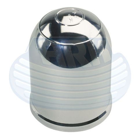 Clip-On Chrome Towball Cover In Display