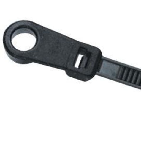 Cable Tie 200MM X 100 Blk W Mount