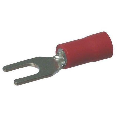 Red 3MM Spade Terminal (100)