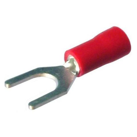 Red 5MM Spade Terminal (100)