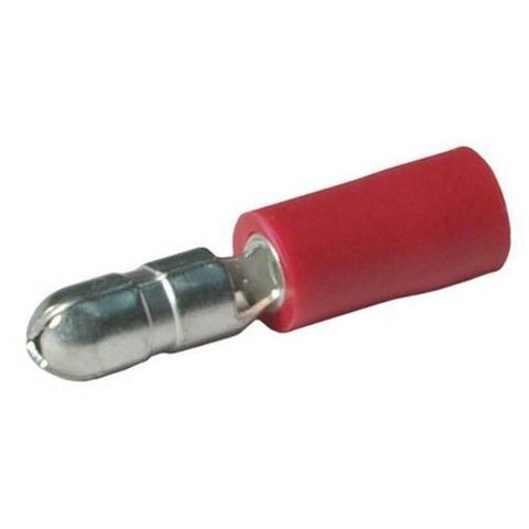 Red Male Bullet 4MM (100)