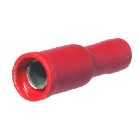 Red Female Bullet 4MM (100)