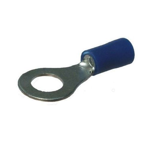 Blue Ring Terminal 6MM (100)