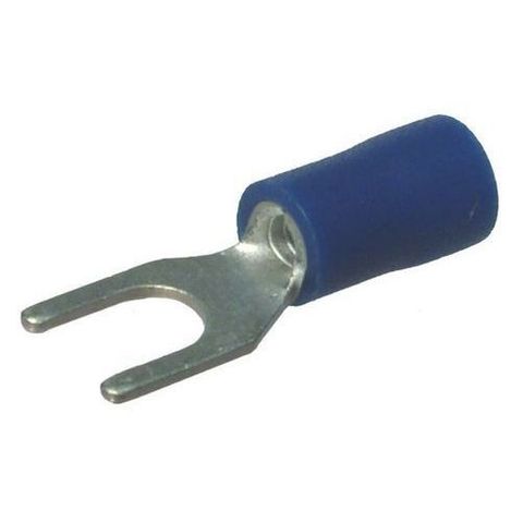 Blue Spade Terminal 4MM (100)