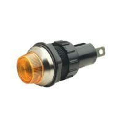 Pilot Lamp 19MM Amber Bulk