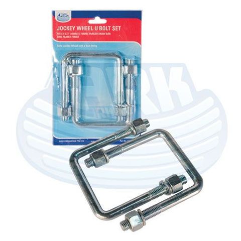 3 U Bolt With Nuts And Spring Washer -