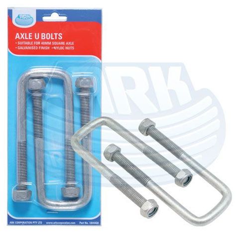 U Bolt 40MM To Suit 40MM Square Axle Wi