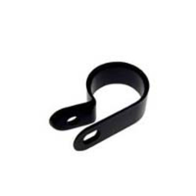 Black Cable Clamp Nylon Pk100)