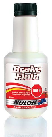 Brake Fluid (Dot 3) 500 Ml Bottle