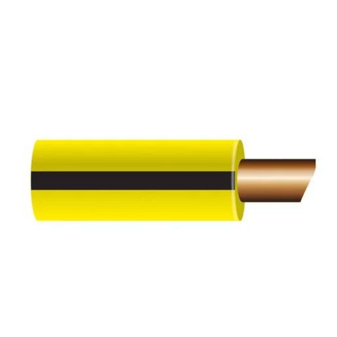3MM Single With Trace Black/Yellow 100M