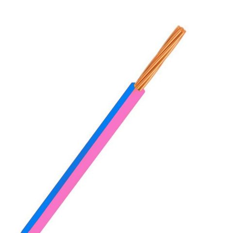 3MM Single With Trace Pink/Blue 100M 10A
