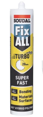 Fix All Turbo High Tack White 290ML