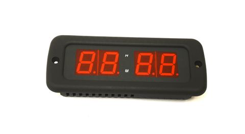 Euro Digital Clock, Red