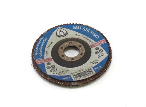 115MM Flap Disc 80 Grit Smt 624