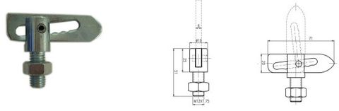 Anti Luce Fastener Bolt On M12X25MM