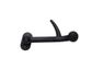 Corner Post Catch Rh & Eyelet Black,W/O