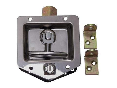 Dropt S/S 3Way Locking & Rods-Hole 510