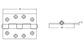 Butt Hinge70X50X1.6mm 304 Grde S/St  FP