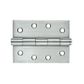 BUTT HINGE 100X75X2.5mm 304 S/S FP