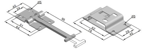 Door Retainer Z/P